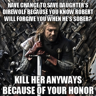 Illustration for article titled The best Game Of Thrones internet meme yet: Stupid Ned Stark